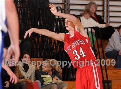 Thumbnail 1 in Sacramento Adventist vs. American Christian Academy (Waves Invitational) photogallery.