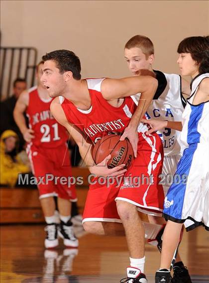 Thumbnail 2 in Sacramento Adventist vs. American Christian Academy (Waves Invitational) photogallery.