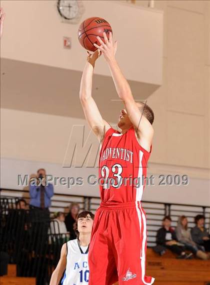 Thumbnail 3 in Sacramento Adventist vs. American Christian Academy (Waves Invitational) photogallery.