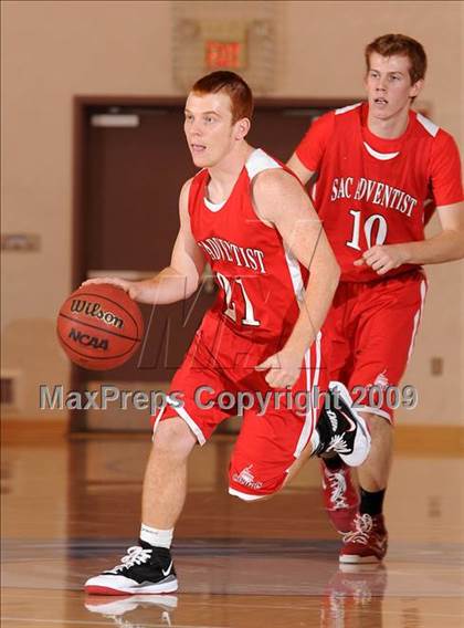Thumbnail 2 in Sacramento Adventist vs. American Christian Academy (Waves Invitational) photogallery.