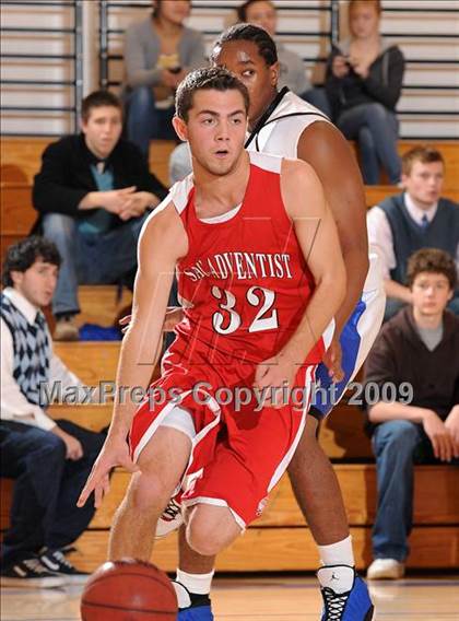 Thumbnail 2 in Sacramento Adventist vs. American Christian Academy (Waves Invitational) photogallery.