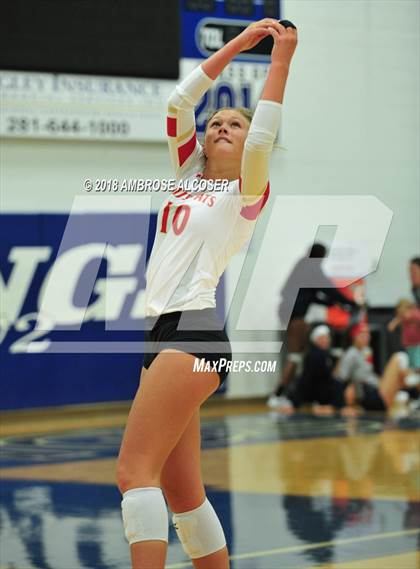 Thumbnail 3 in Katy vs. Cypress Woods (CFISD/Katy Classic) photogallery.