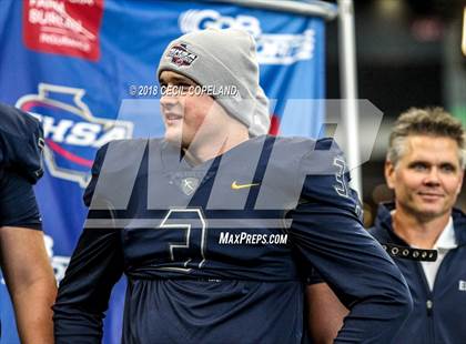 Thumbnail 2 in Eagle's Landing Christian Academy vs. Athens Academy (GHSA Class A Private Championship) photogallery.