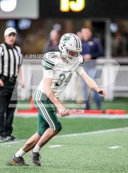 Thumbnail 1 in Eagle's Landing Christian Academy vs. Athens Academy (GHSA Class A Private Championship) photogallery.