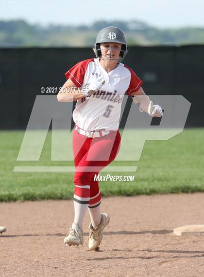 Thumbnail 3 in Johnstown-Monroe vs Amanda-Clearcreek (OHSAA D3 District Final) photogallery.