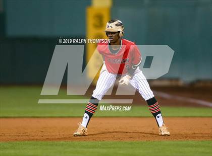 Thumbnail 1 in Pinole Valley vs. Salesian College Preparatory (@ Raley Field) photogallery.