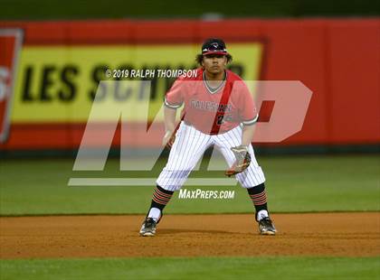Thumbnail 3 in Pinole Valley vs. Salesian College Preparatory (@ Raley Field) photogallery.