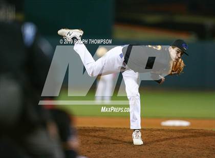 Thumbnail 1 in Pinole Valley vs. Salesian College Preparatory (@ Raley Field) photogallery.