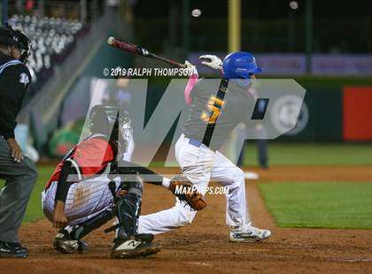 Thumbnail 3 in Pinole Valley vs. Salesian College Preparatory (@ Raley Field) photogallery.