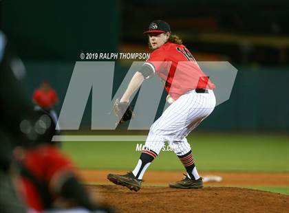 Thumbnail 1 in Pinole Valley vs. Salesian College Preparatory (@ Raley Field) photogallery.