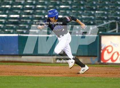 Thumbnail 2 in Pinole Valley vs. Salesian College Preparatory (@ Raley Field) photogallery.