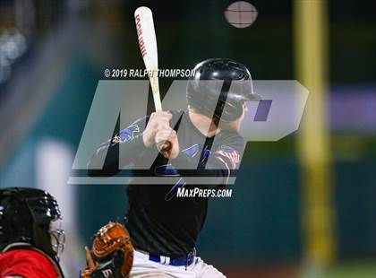 Thumbnail 1 in Pinole Valley vs. Salesian College Preparatory (@ Raley Field) photogallery.