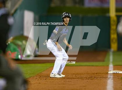 Thumbnail 1 in Pinole Valley vs. Salesian College Preparatory (@ Raley Field) photogallery.