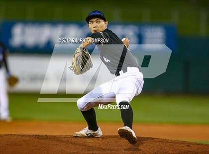 Thumbnail 2 in Pinole Valley vs. Salesian College Preparatory (@ Raley Field) photogallery.