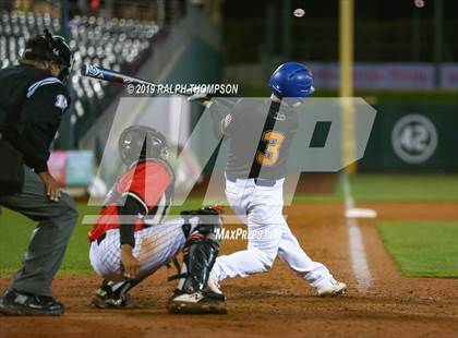 Thumbnail 3 in Pinole Valley vs. Salesian College Preparatory (@ Raley Field) photogallery.