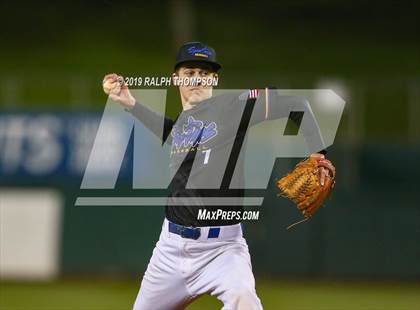 Thumbnail 3 in Pinole Valley vs. Salesian College Preparatory (@ Raley Field) photogallery.