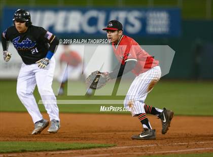 Thumbnail 3 in Pinole Valley vs. Salesian College Preparatory (@ Raley Field) photogallery.
