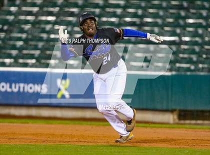 Thumbnail 2 in Pinole Valley vs. Salesian College Preparatory (@ Raley Field) photogallery.