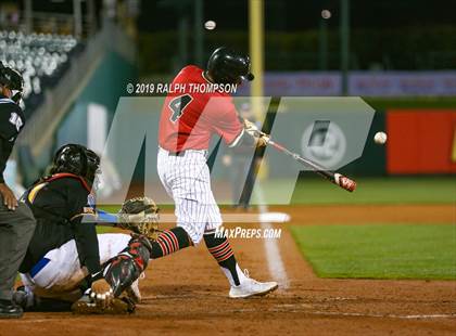 Thumbnail 2 in Pinole Valley vs. Salesian College Preparatory (@ Raley Field) photogallery.
