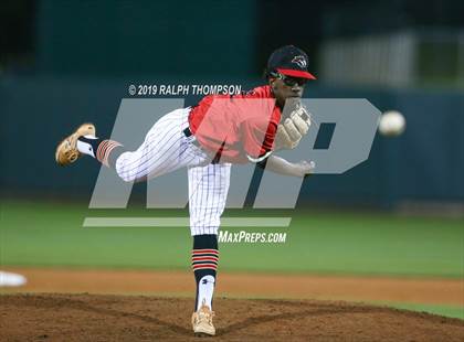 Thumbnail 1 in Pinole Valley vs. Salesian College Preparatory (@ Raley Field) photogallery.