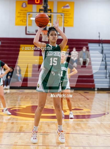 Thumbnail 1 in Patriot vs. Falls Church (Cougar Holiday Classic) photogallery.