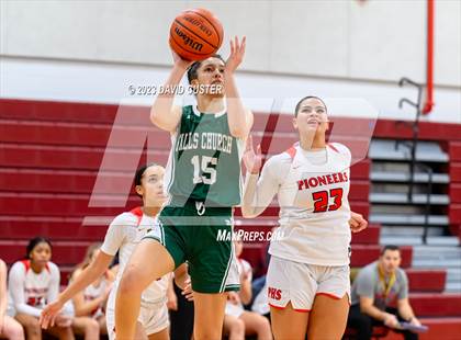 Thumbnail 3 in Patriot vs. Falls Church (Cougar Holiday Classic) photogallery.