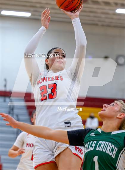 Thumbnail 1 in Patriot vs. Falls Church (Cougar Holiday Classic) photogallery.
