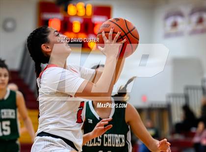 Thumbnail 1 in Patriot vs. Falls Church (Cougar Holiday Classic) photogallery.