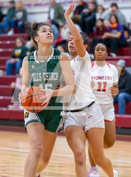 Thumbnail 2 in Patriot vs. Falls Church (Cougar Holiday Classic) photogallery.