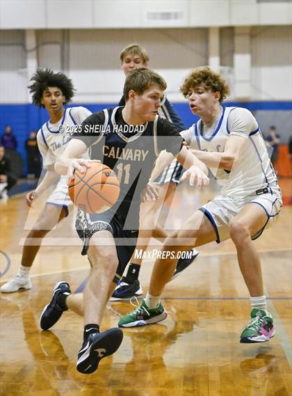 Thumbnail 1 in Calvary Christian vs East Lake. (SunBash Tourney) photogallery.