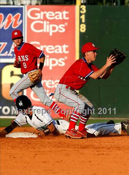 Thumbnail 2 in North Oldham vs. Mercer County  (KHSAA Quarterfinal) photogallery.