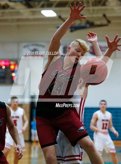 Thumbnail 1 in Layton Christian Academy vs. Bear River (Eagle Holiday Shootout) photogallery.