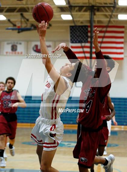 Thumbnail 2 in Layton Christian Academy vs. Bear River (Eagle Holiday Shootout) photogallery.