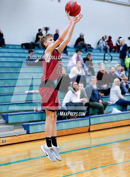 Thumbnail 3 in Layton Christian Academy vs. Bear River (Eagle Holiday Shootout) photogallery.