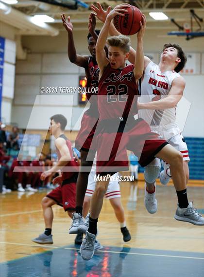 Thumbnail 3 in Layton Christian Academy vs. Bear River (Eagle Holiday Shootout) photogallery.