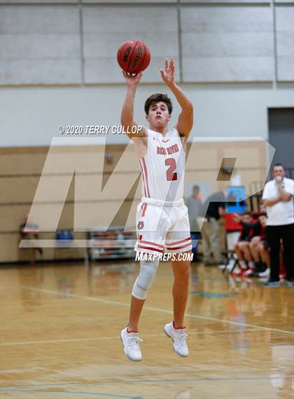Thumbnail 1 in Layton Christian Academy vs. Bear River (Eagle Holiday Shootout) photogallery.