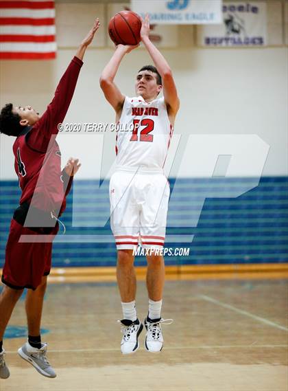 Thumbnail 3 in Layton Christian Academy vs. Bear River (Eagle Holiday Shootout) photogallery.