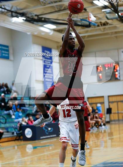 Thumbnail 2 in Layton Christian Academy vs. Bear River (Eagle Holiday Shootout) photogallery.