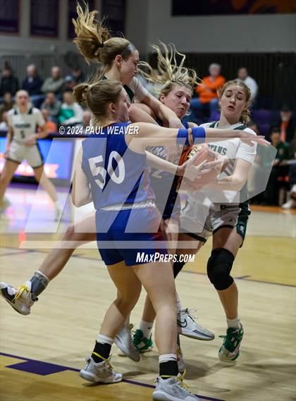 Thumbnail 3 in Hughesville vs. Dunmore (PIAA 3A First Round Playoff) photogallery.