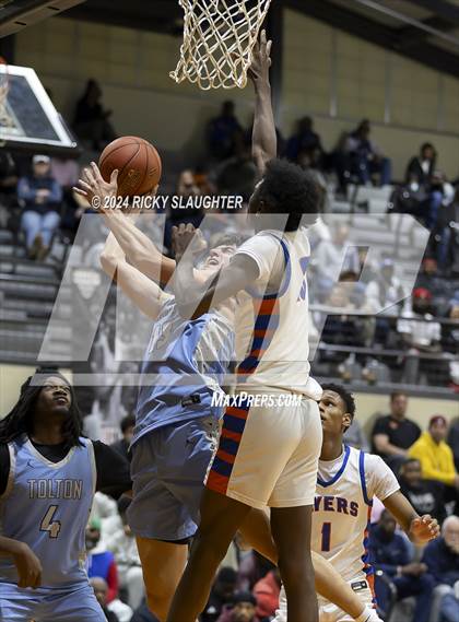 Thumbnail 3 in East St. Louis @ Father Tolton (Ramey Shootout @ Ritenour High School) photogallery.