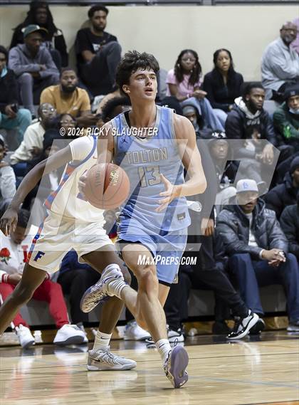 Thumbnail 3 in East St. Louis @ Father Tolton (Ramey Shootout @ Ritenour High School) photogallery.