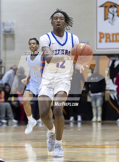 Thumbnail 1 in East St. Louis @ Father Tolton (Ramey Shootout @ Ritenour High School) photogallery.