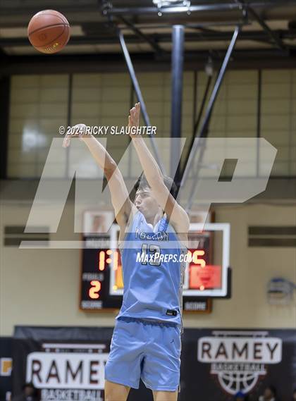 Thumbnail 1 in East St. Louis @ Father Tolton (Ramey Shootout @ Ritenour High School) photogallery.