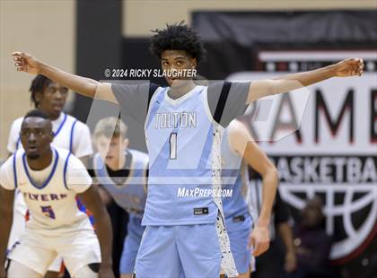 Thumbnail 3 in East St. Louis @ Father Tolton (Ramey Shootout @ Ritenour High School) photogallery.