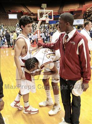 Thumbnail 3 in Clovis West vs. Clovis East (CIF CS D1 Final) photogallery.