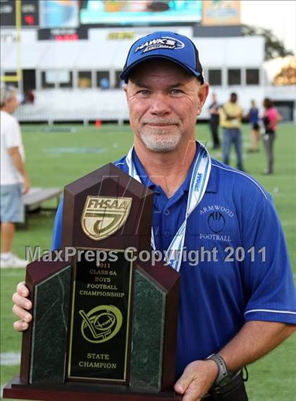 Thumbnail 2 in Armwood vs. Central (FHSAA 6A State Final) photogallery.