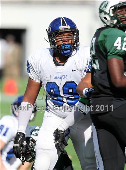 Thumbnail 3 in Armwood vs. Central (FHSAA 6A State Final) photogallery.