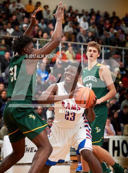 Thumbnail 1 in Christ School vs. Greene Central (John Wall Holiday Invitational) photogallery.