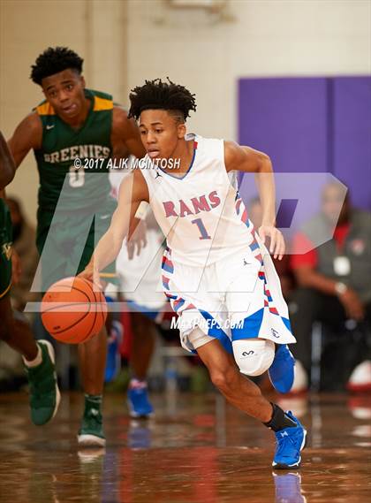 Thumbnail 3 in Christ School vs. Greene Central (John Wall Holiday Invitational) photogallery.