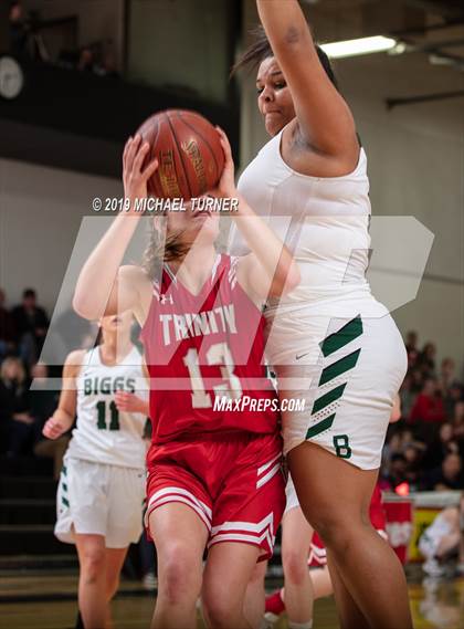 Thumbnail 2 in Biggs vs. Trinity (NSCIF D5 Girls Final) photogallery.